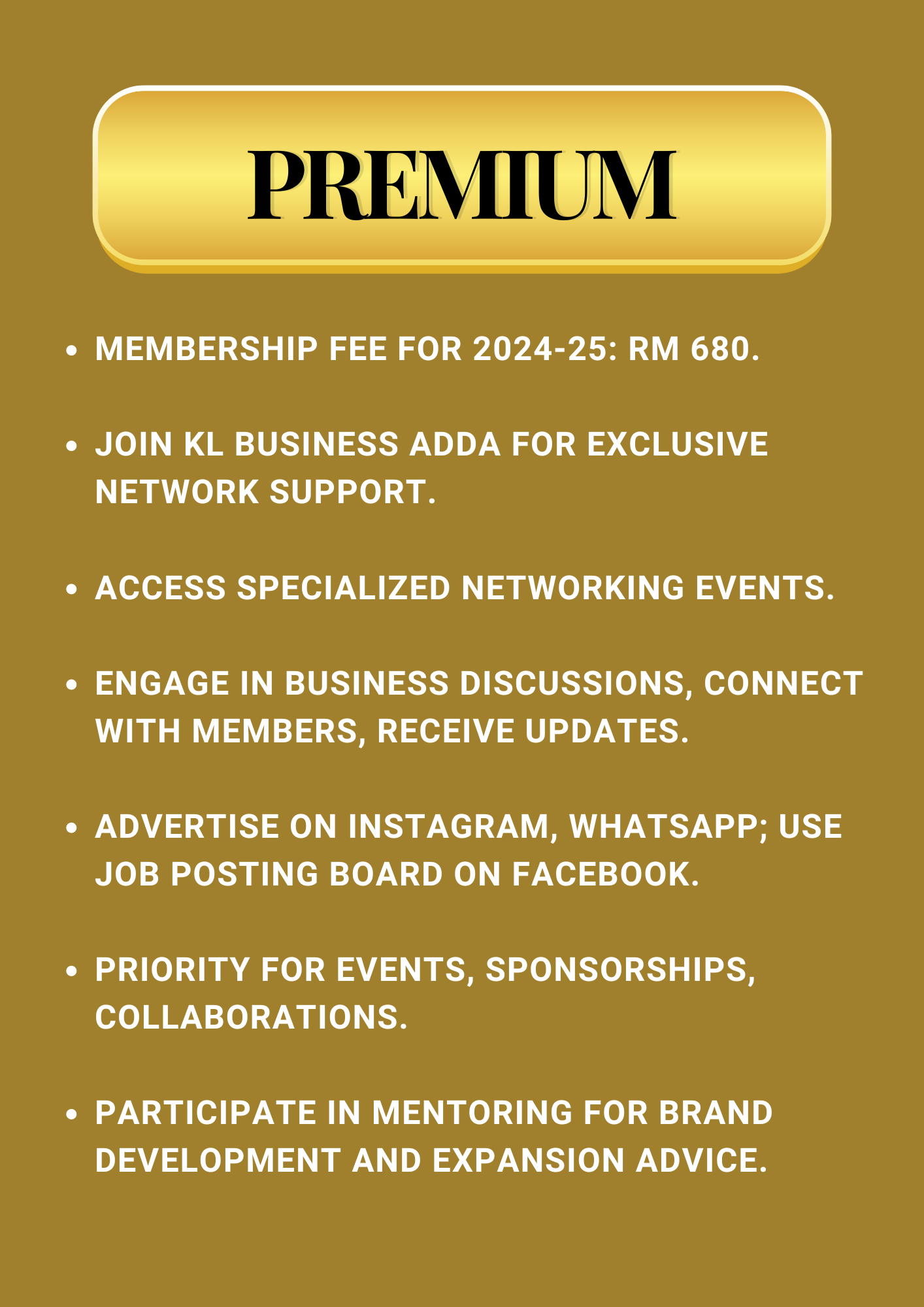 Premium Annual Membership